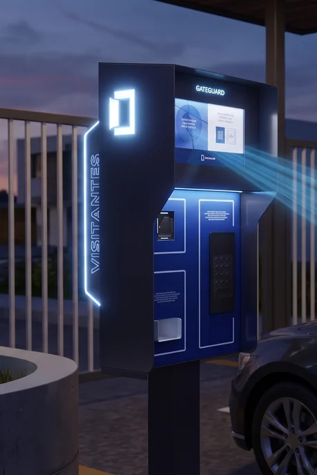 Driver camera at your community entrance